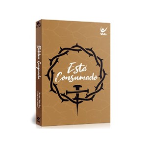 KIT 10 Bíblia NVI | Está Consumado | Capa Brochura