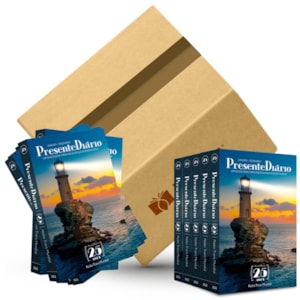 Kit 10 Devocionais Presente Diário 25 | Tradicional | Capa Farol