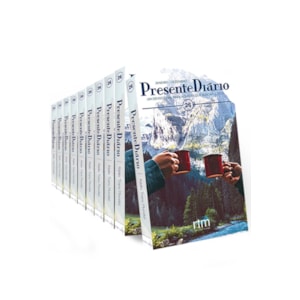 Kit 10 Devocionais Presente Diário 26 Mini | Letra Normal | Capa Paisagem 2023