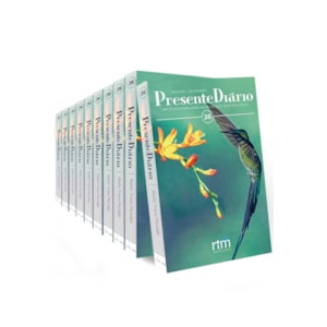 Kit 10 Devocionais Presente Diário 26 Tradicional | Letra Normal | Capa Feminino 2023