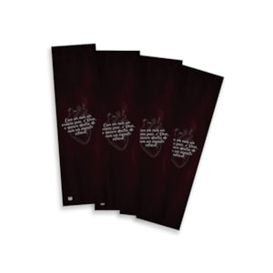 Kit 10 Marca Páginas | Cria em Mim Um Coração Puro