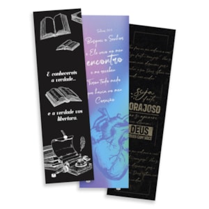 Segunda imagem do produto Kit 10 Marca Paginas Plenitude