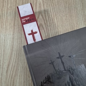 Segunda imagem do produto Kit 10 Marca Páginas | Porque Ele Vive