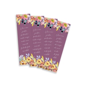 Kit 10 Marca Páginas | Primavera Alegre