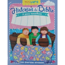 Segunda imagem do produto Kit 4 Mini Livros Histórias da Bíblia