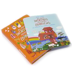 Segunda imagem do produto Kit As mais incríveis Histórias Bíblicas | Bíblia e o Mini-livro