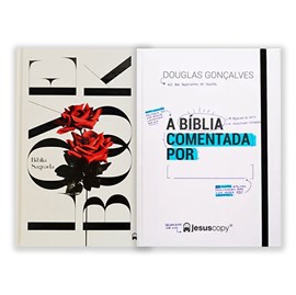 Kit Bíblia Comentada | Bíblia Love book Rasa e Bíblia Comentada por: