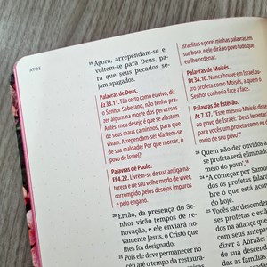 Kit Bíblia Contexto | Novo Testamento | NVT | Capa Dura | Floral