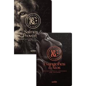 Kit Bíblia Contexto | NVT | Capa Dura | Leão