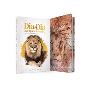 Kit Bíblia e Devocional Leão