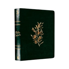 Segunda imagem do produto Kit Bíblia Mulheres Floral NVT | Espaço Para Anotações | Capa Luxo Verde Musgo + Mulheres do Secreto Viviane Martinello