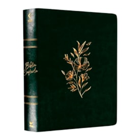 Segunda imagem do produto Kit Bíblia Mulheres Floral Verde Musgo NVT + Planner Estações Floral Viviane Martinello