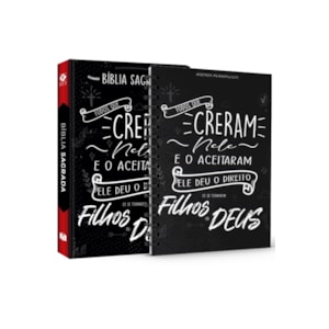 Kit Bíblia NVT e Agenda | Lettering