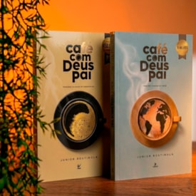 Segunda imagem do produto Kit Café Com Deus Pai | Porções Diárias de Renovação  + Café Com Deus Pai 2026  | Junior Rostira