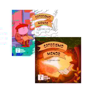 Kit Catecismo Menor de Martinho Lutero | Ilustrado | 2ª edição