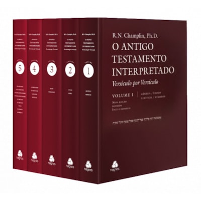 Segunda imagem do produto Kit Comentário Bíblico Antigo e Novo Testamento | 11 Vol. Russel N. Champlin