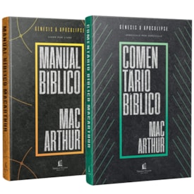Kit Comentário bíblico + Manual Bíblico MacArthur