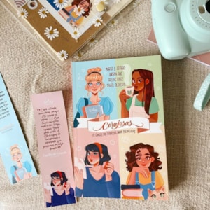 Segunda imagem do produto Kit Corajosas | Bíblia 365 + Livro Corajosas Os Contos Das Princesas Nada Encantadas