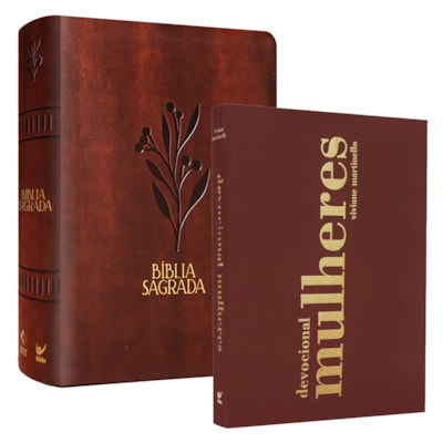 Kit Crescimento Espiritual | Viviane Martinello | Bíblia Mulheres NVT Espaço P/ Anotações + Devocional Mulheres 365 Dias