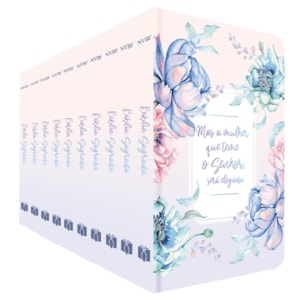 Kit de 10 Bíblia Sagrada Mulher que teme | NVI | Letra Normal | Capa Dura