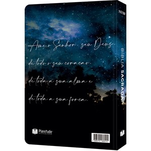 Kit de 10 Bíblias Ama o Senhor o Seu Deus | NVI | Letra Normal | Flexível Soft Touch