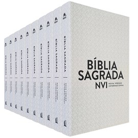 Kit de 10 Bíblias Caminho da Cruz | NVI | Leitura Perfeita | Brochura