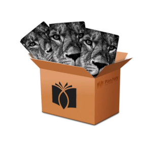 Segunda imagem do produto Kit de 10 Bíblias Leão Yahweh | NVT | Letra Normal | Flexível Soft Touch