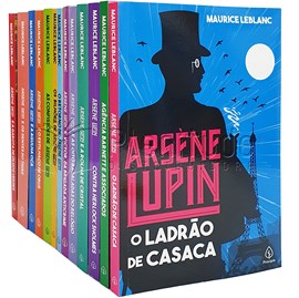 Kit de 13 Livros | As Aventuras de Arsene Lupin | Maurice Leblanc