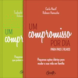 Kit de 2 Livros Um Compromisso por Dia | Capa Dura