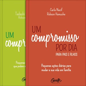 Kit de 2 Livros Um Compromisso por Dia | Capa Dura