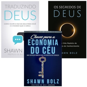 Kit de 3 Livros Shawn Bolz