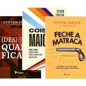 Kit de 3 Livros | Steven Furtick