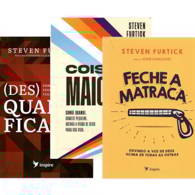 Kit de 3 Livros | Steven Furtick