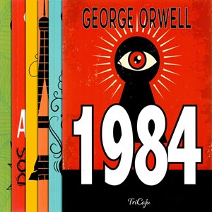 Kit de 6 Livros | George Orwell | Tricaju