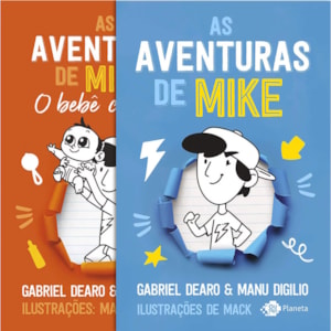 Kit de Livros As Aventuras de Mike | Gabriel Dearo e Manu Digilio