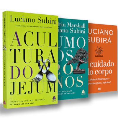 Segunda imagem do produto Kit de Livros Cuidando do Corpo | Luciano Subirá