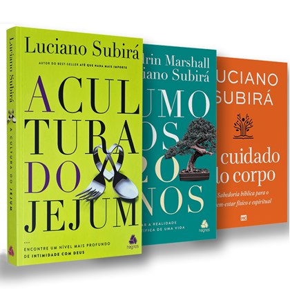 Kit de Livros Cuidando do Corpo | Luciano Subirá