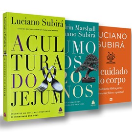 Kit de Livros Cuidando do Corpo | Luciano Subirá