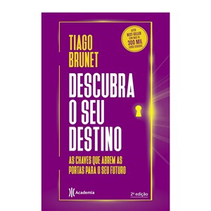 Kit de Livros Lançamentos Tiago Brunet