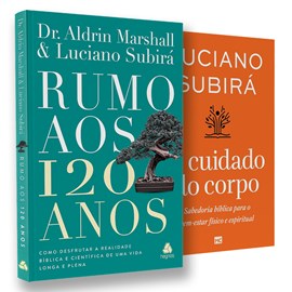Kit de Livros Luciano Subirá | 120 Anos e O Cuidado do Corpo