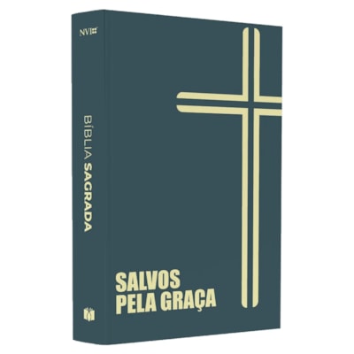 Segunda imagem do produto Kit Dia dos Pais - Corra Com Os Cavalos + Bíblia Sagrada Capa Cruz | NVI | Capa Brochura Verde