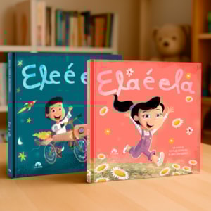 Segunda imagem do produto Kit Ele é Ele, Ela é Ela | Nikolas Ferreira de Oliveira e Ana Campagnolo