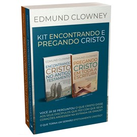Kit Encontrando e Pregando Cristo | Edmund Clowney