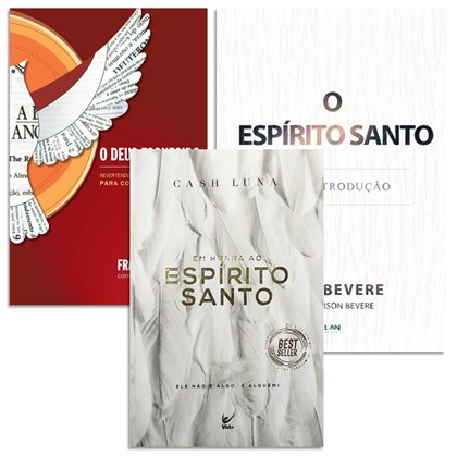 Kit Espírito Santo | John Bevere, Francis Chan e Chad Mitchell