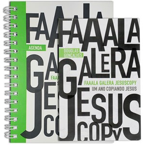Kit Faaala Galera Jesus Copy | Livro + Agenda Espiral