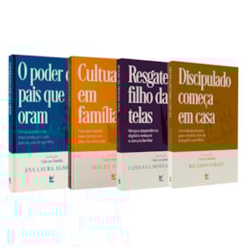 Kit Família Cristã | Resgate Seu Filho das Telas + Cultuando em Família + O Poder dos Pais Que Oram + Discipulado