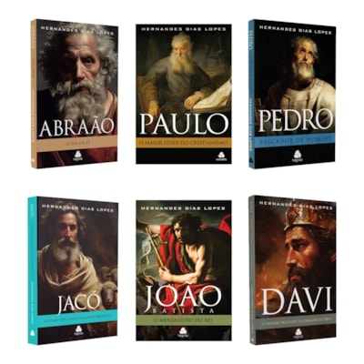 Kit Grandes Homens de Deus | Hernandes Dias Lopes