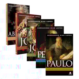 Kit Grandes Personagens da Bíblia: Lições de Fé, Liderança e Propósito