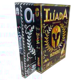 Segunda imagem do produto Kit Homero com 2 Livros | Ilíada e A Odisseia