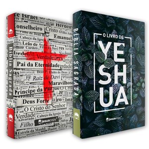 Kit Jesus Copy |  Bíblia Yeshua e Bíblia Cruz